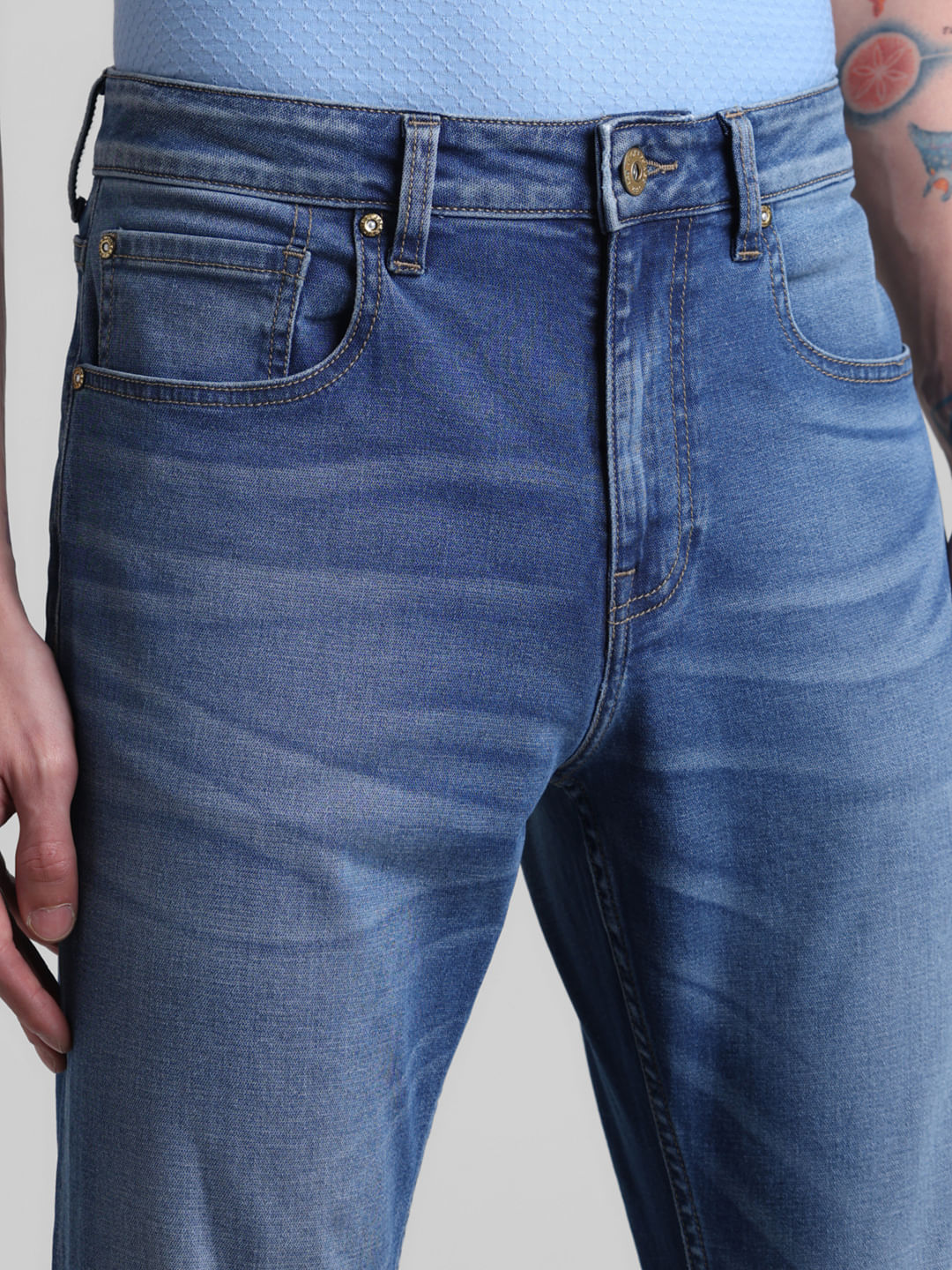 Light Blue High Rise Ray Bootcut Jeans