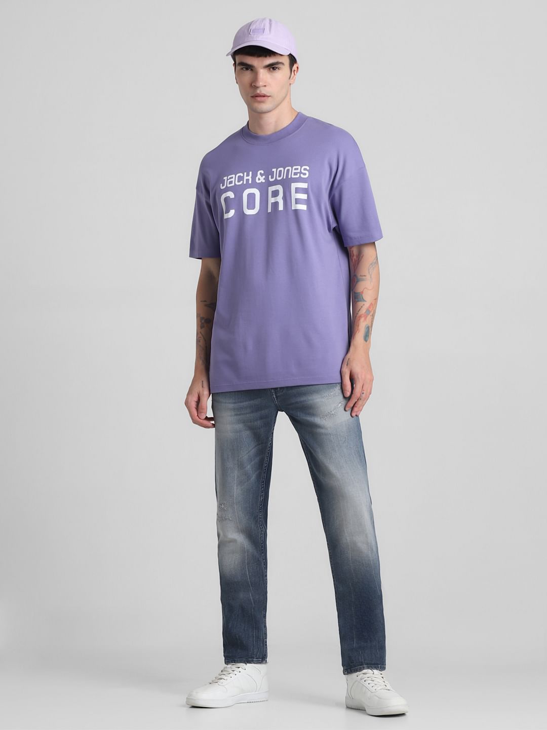 Grey Low Rise Liam Skinny Fit Jeans