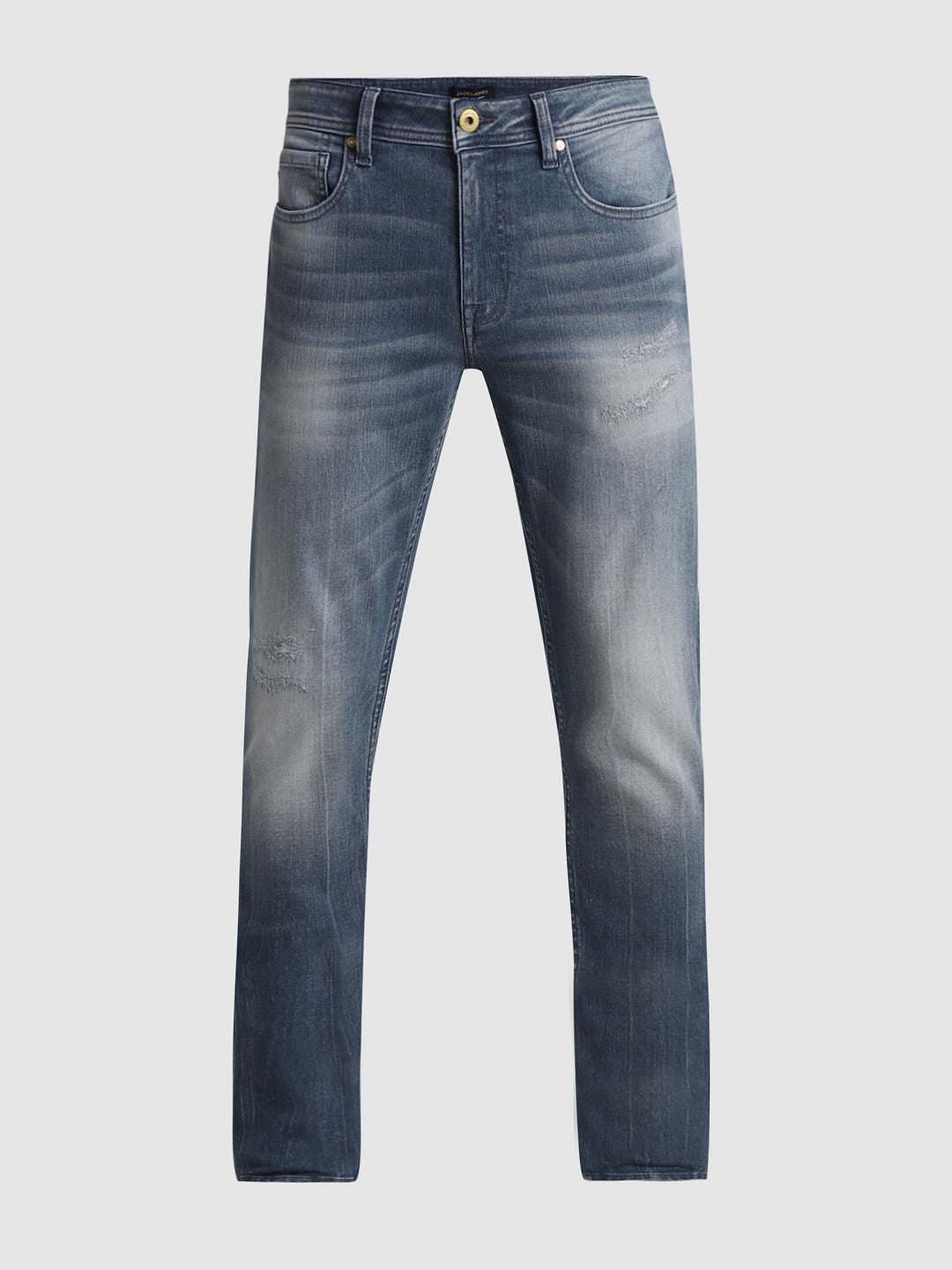 Grey Low Rise Liam Skinny Fit Jeans