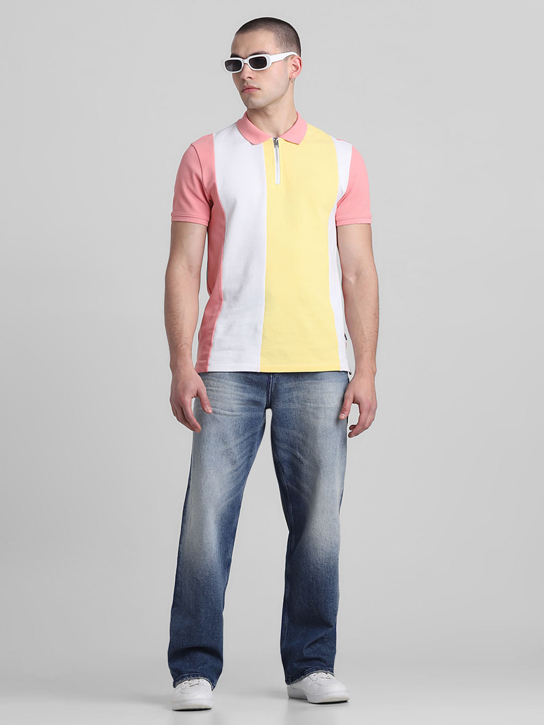 Blue High Rise Dario Loose Fit Jeans