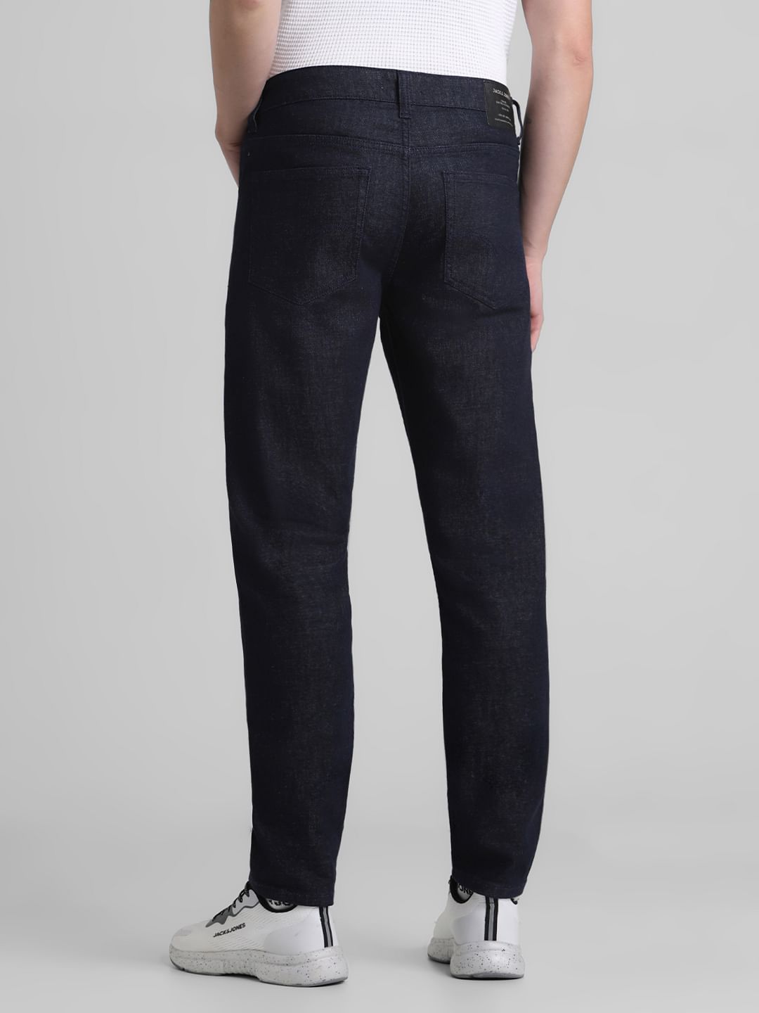 Dark Blue Low Rise Glenn Slim Fit Jeans