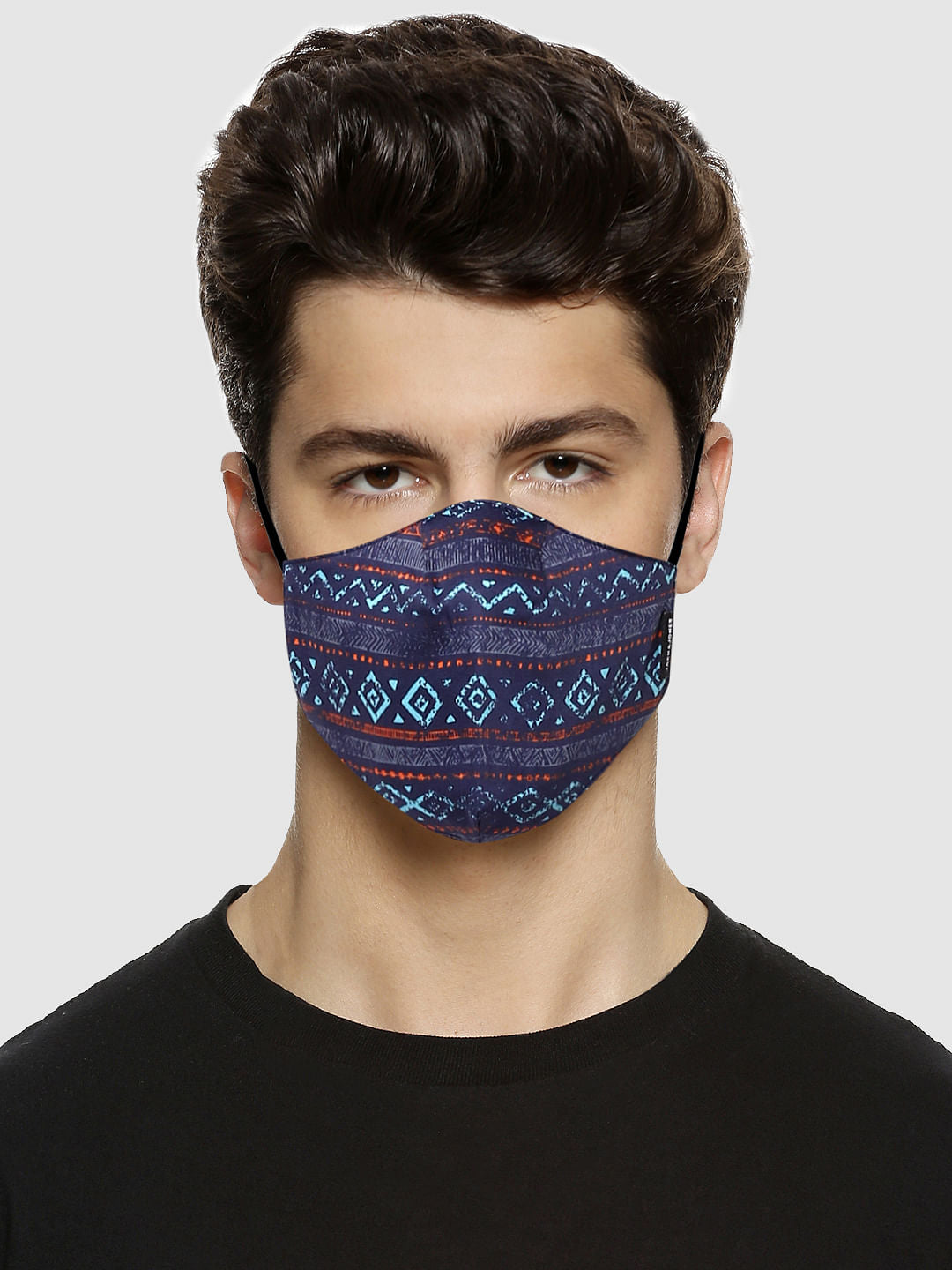 Pack of 3 Blue All Over Print B95 3PLY Mask