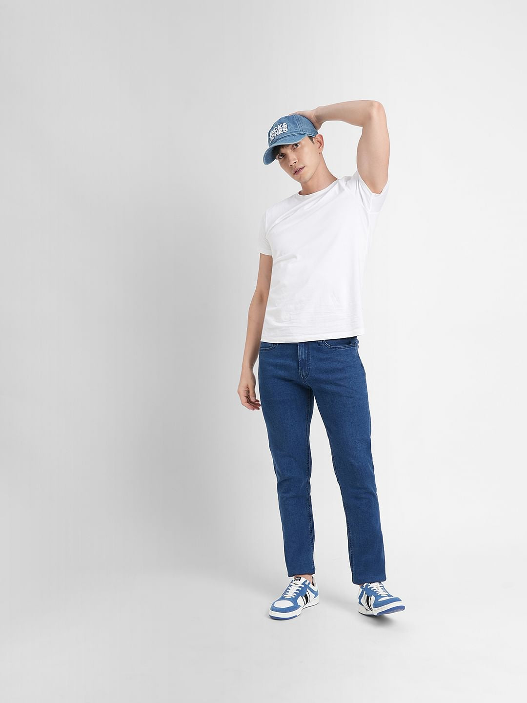 Blue Low Rise Ben Skinny Jeans - 28/30