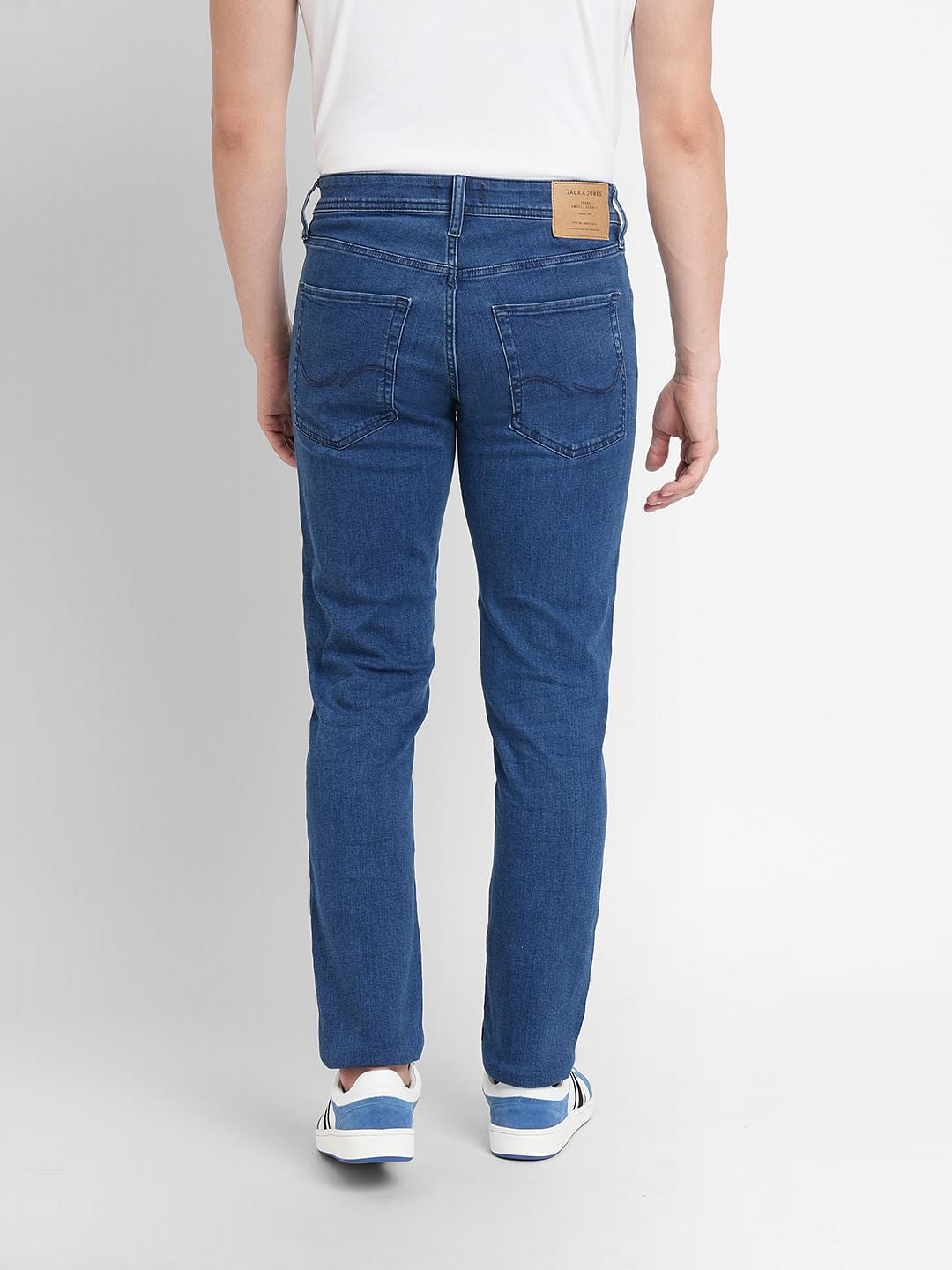 Blue Low Rise Ben Skinny Jeans