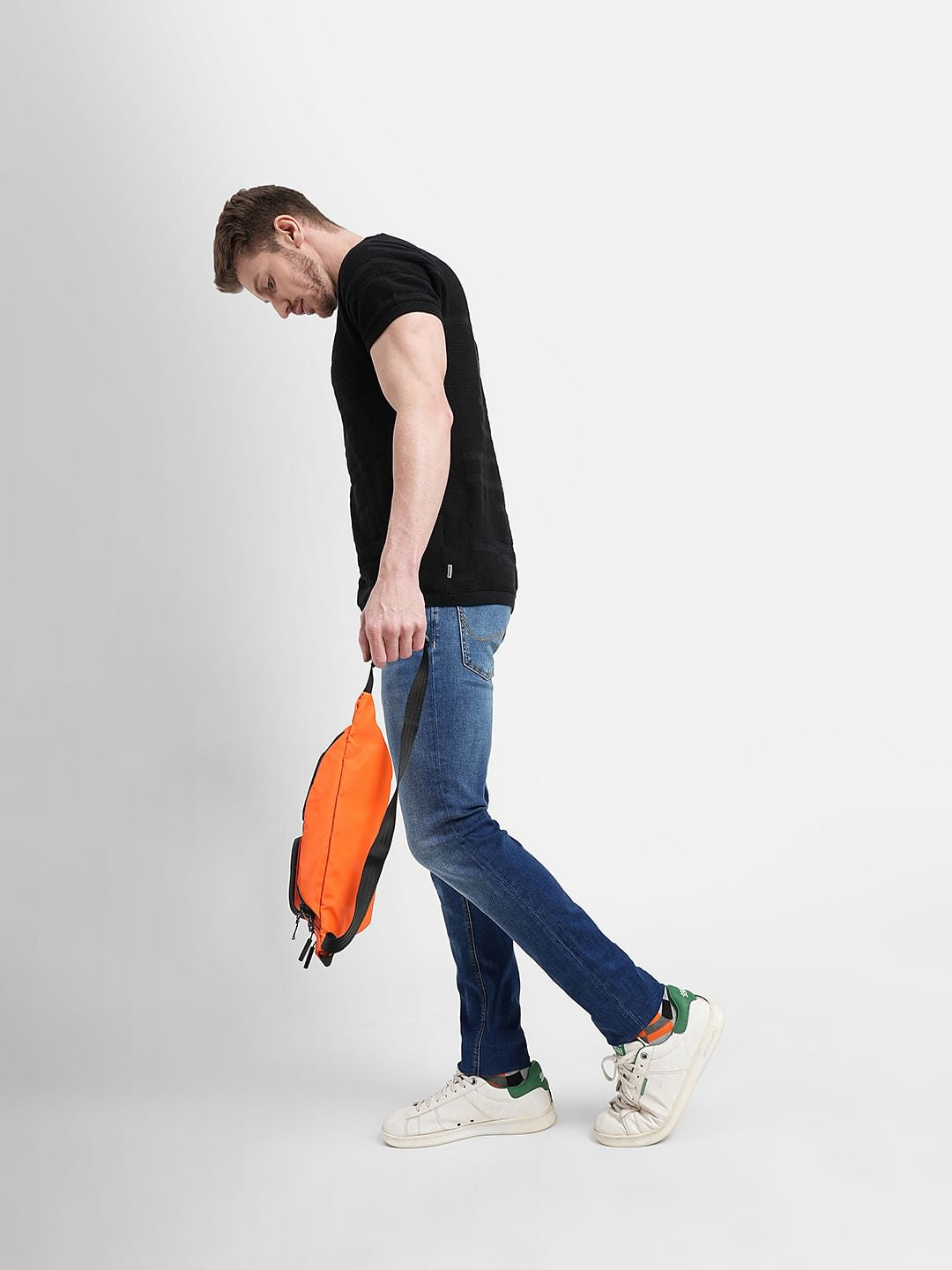 Dark Blue Low Rise Glenn Slim Fit Jeans