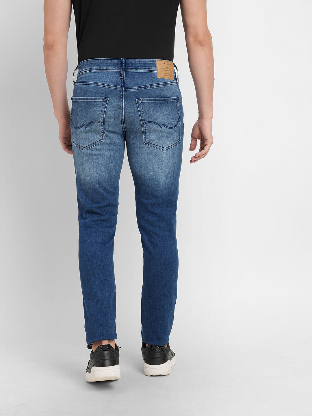 Blue Low Rise Ben Skinny Fit Jeans