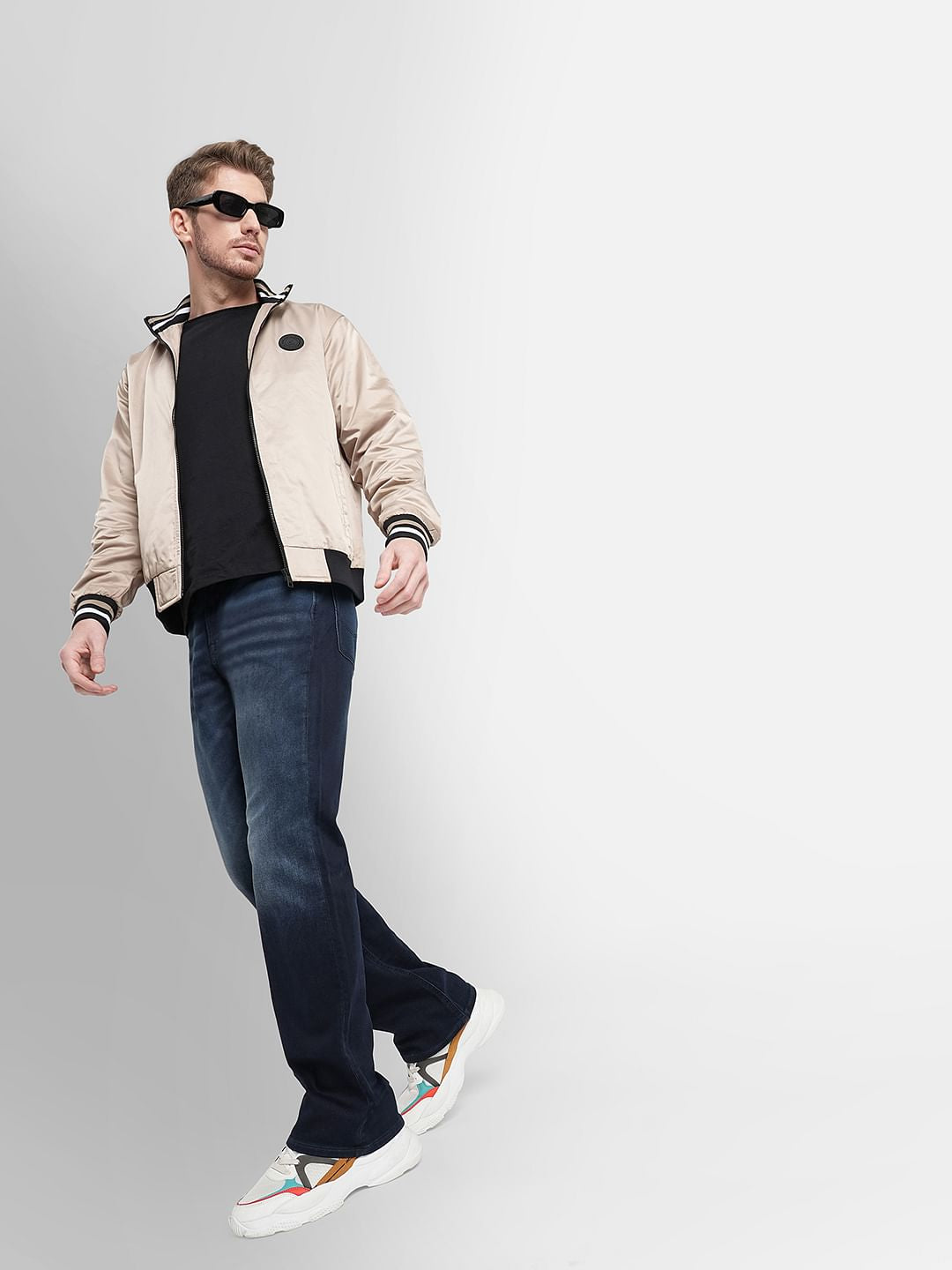 Dark Blue High Rise Ray Bootcut Jeans - 28/30