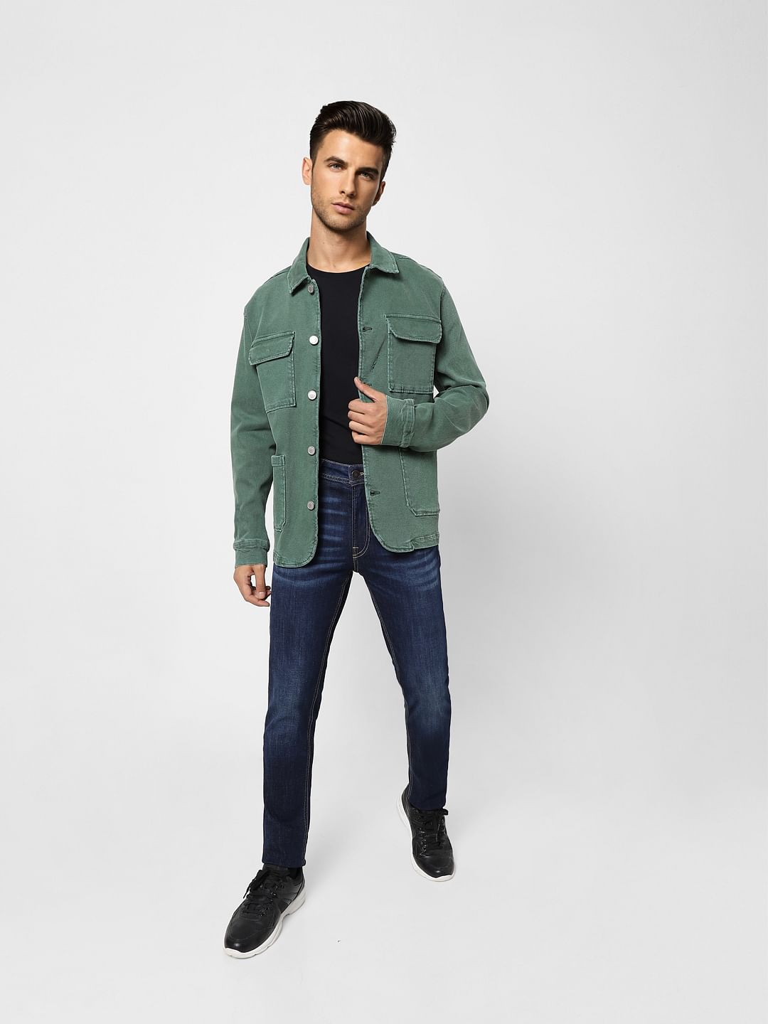 Dark Blue Low Rise Ben Skinny Jeans - 28/30