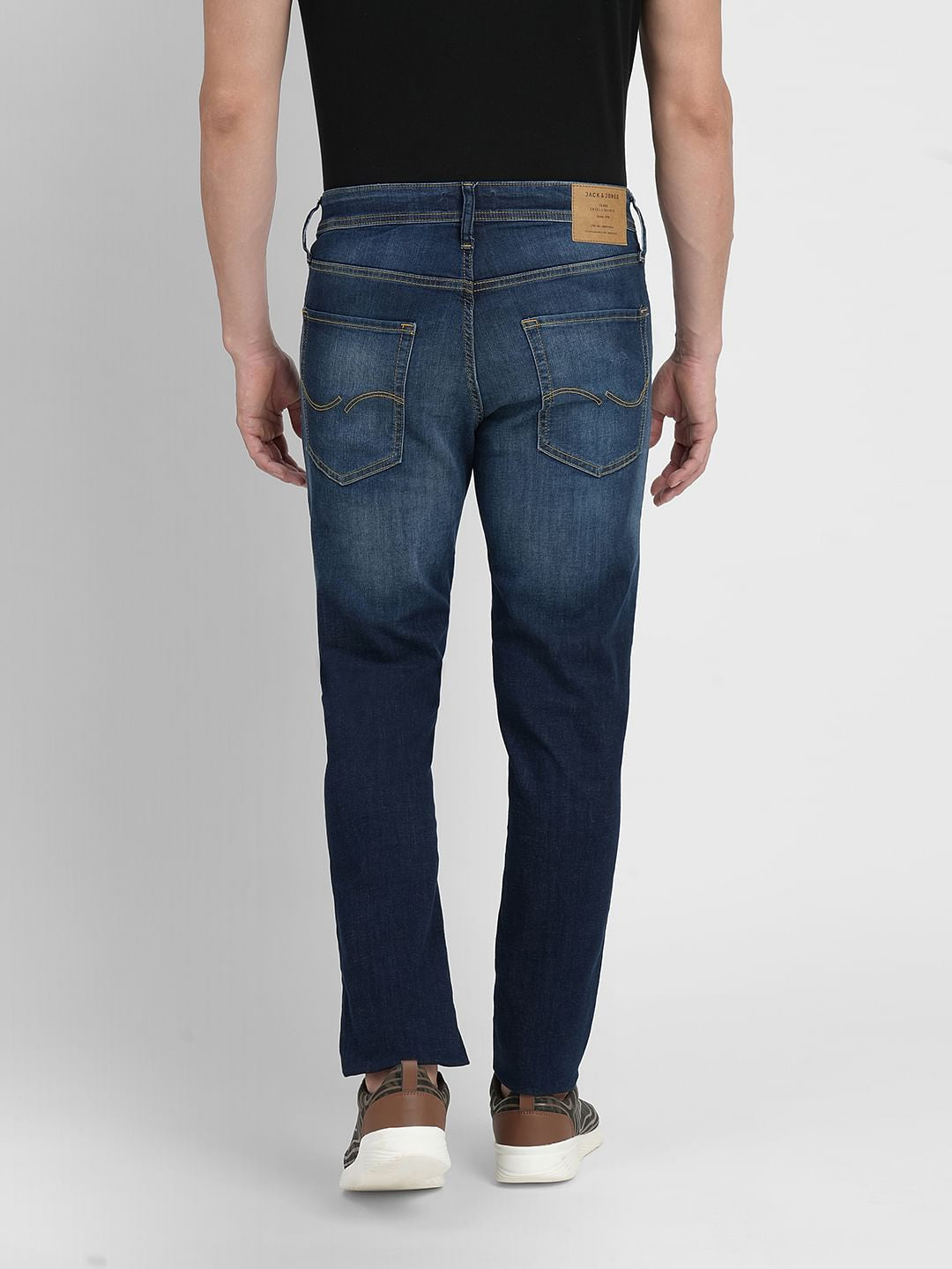 Dark Blue Low Rise Ben Skinny Jeans