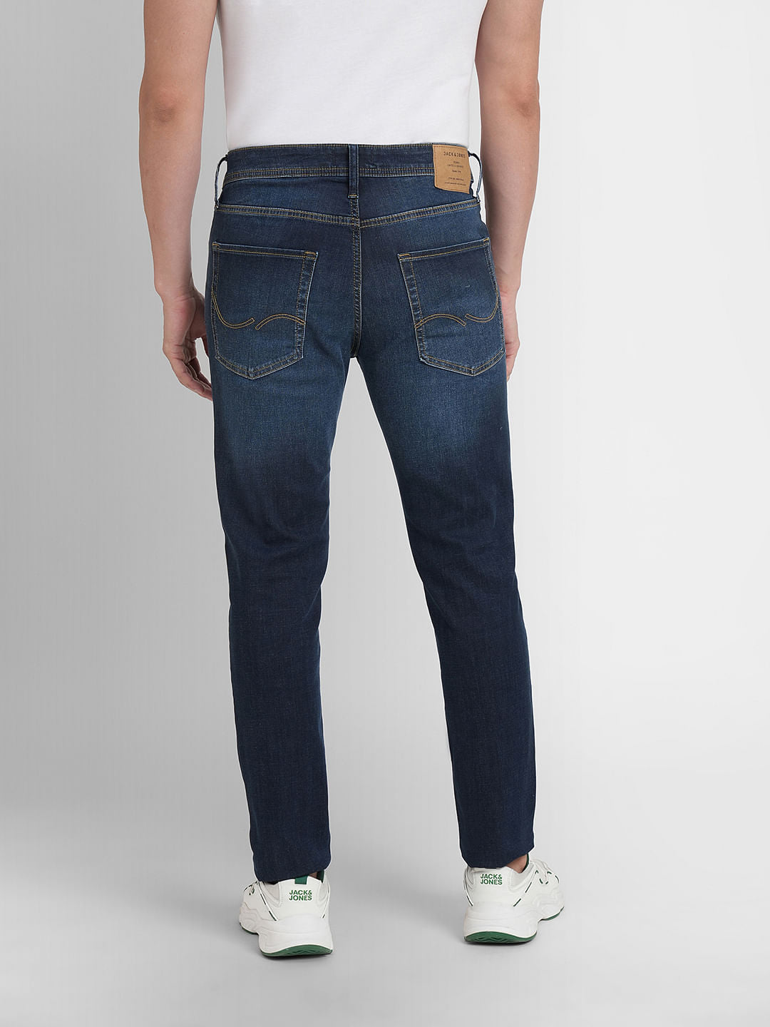 Dark Blue Low Rise Ben Skinny Jeans