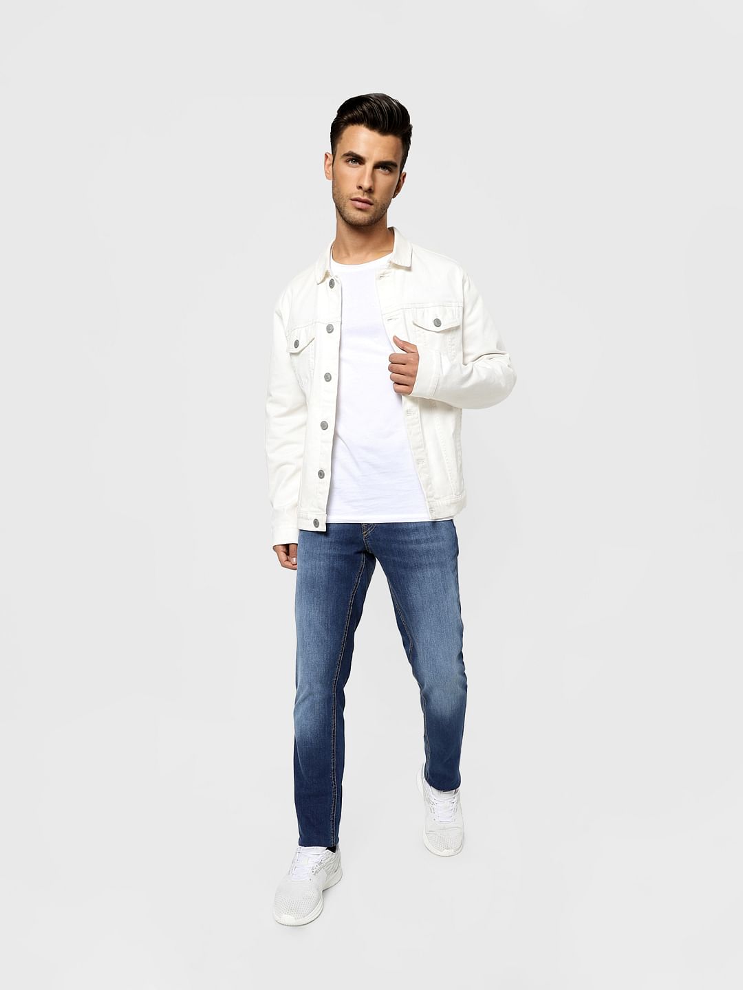 Dark Blue Low Rise Ben Skinny Jeans