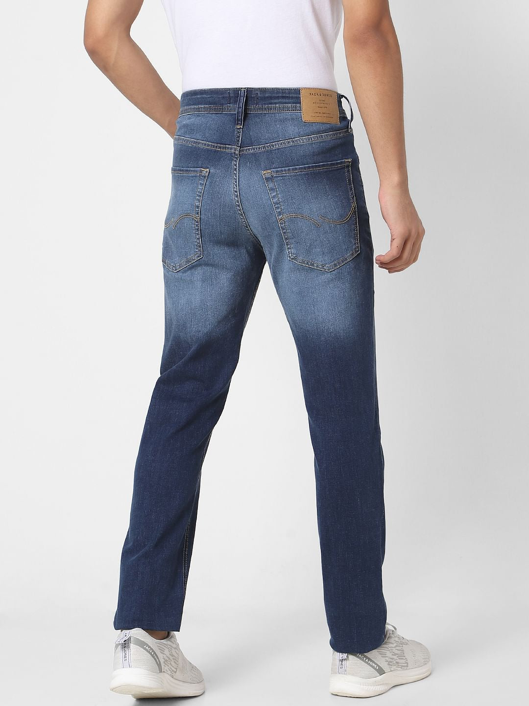 Dark Blue Low Rise Ben Skinny Jeans
