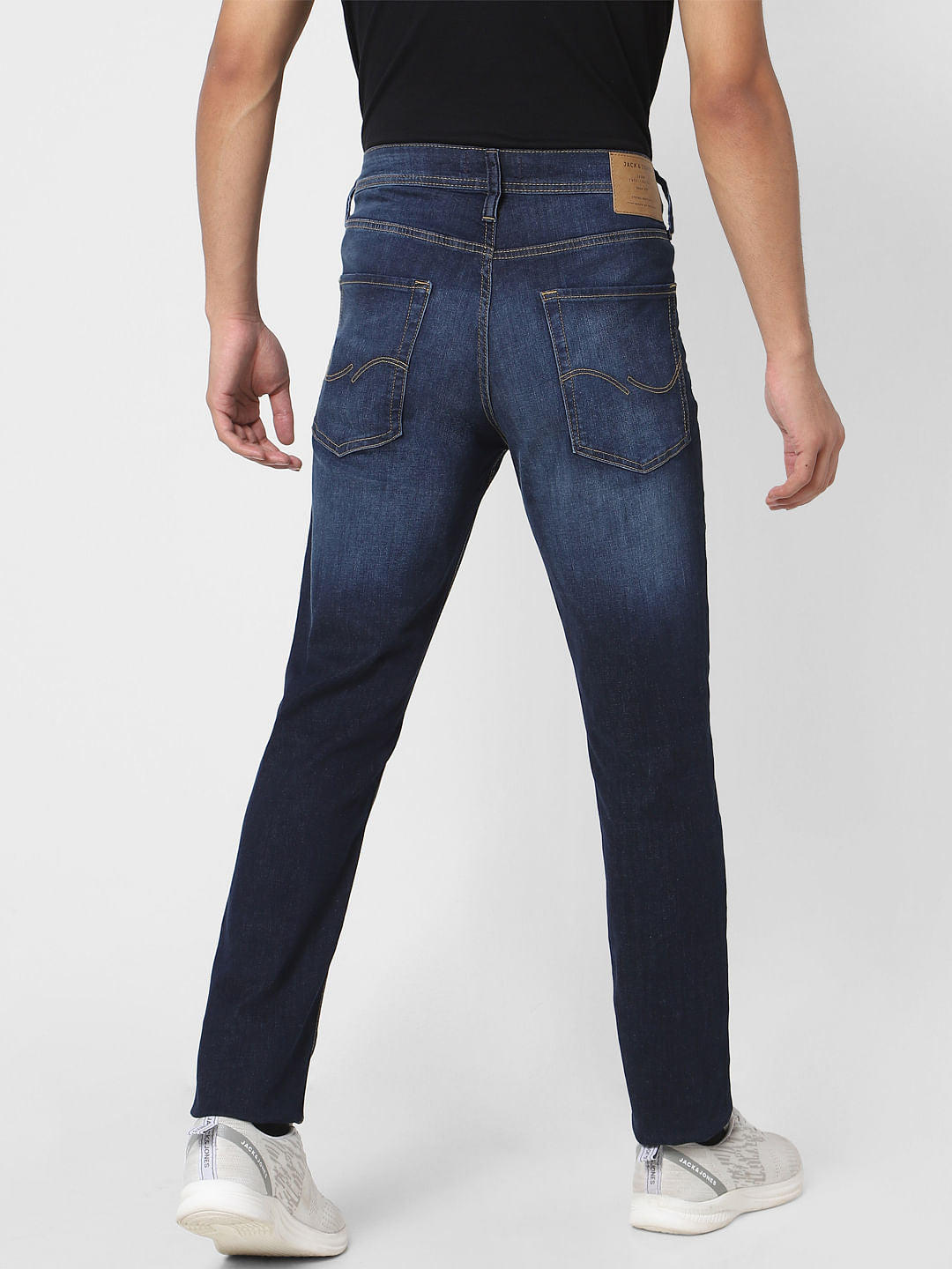 Dark Blue Low Rise Ben Skinny Jeans
