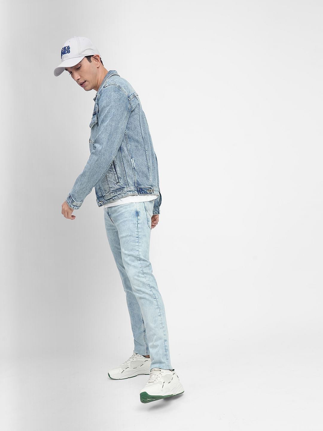 Light Blue Low Rise Ben Skinny Jeans - 28/30