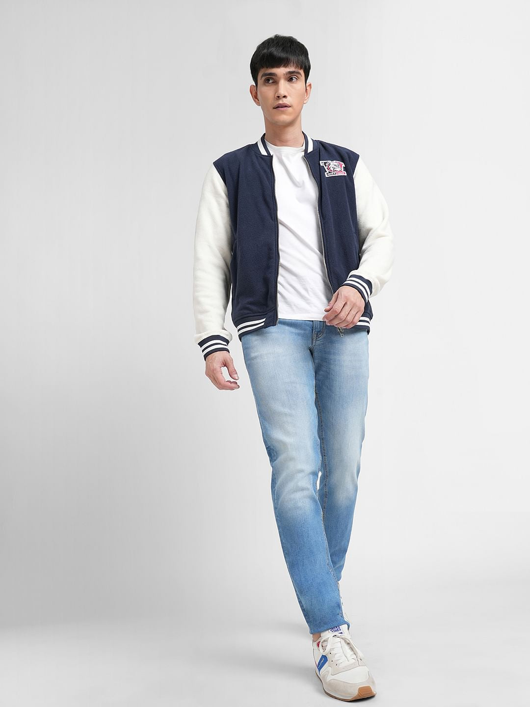 Light Blue Low Rise Glenn Slim Jeans - 28/30