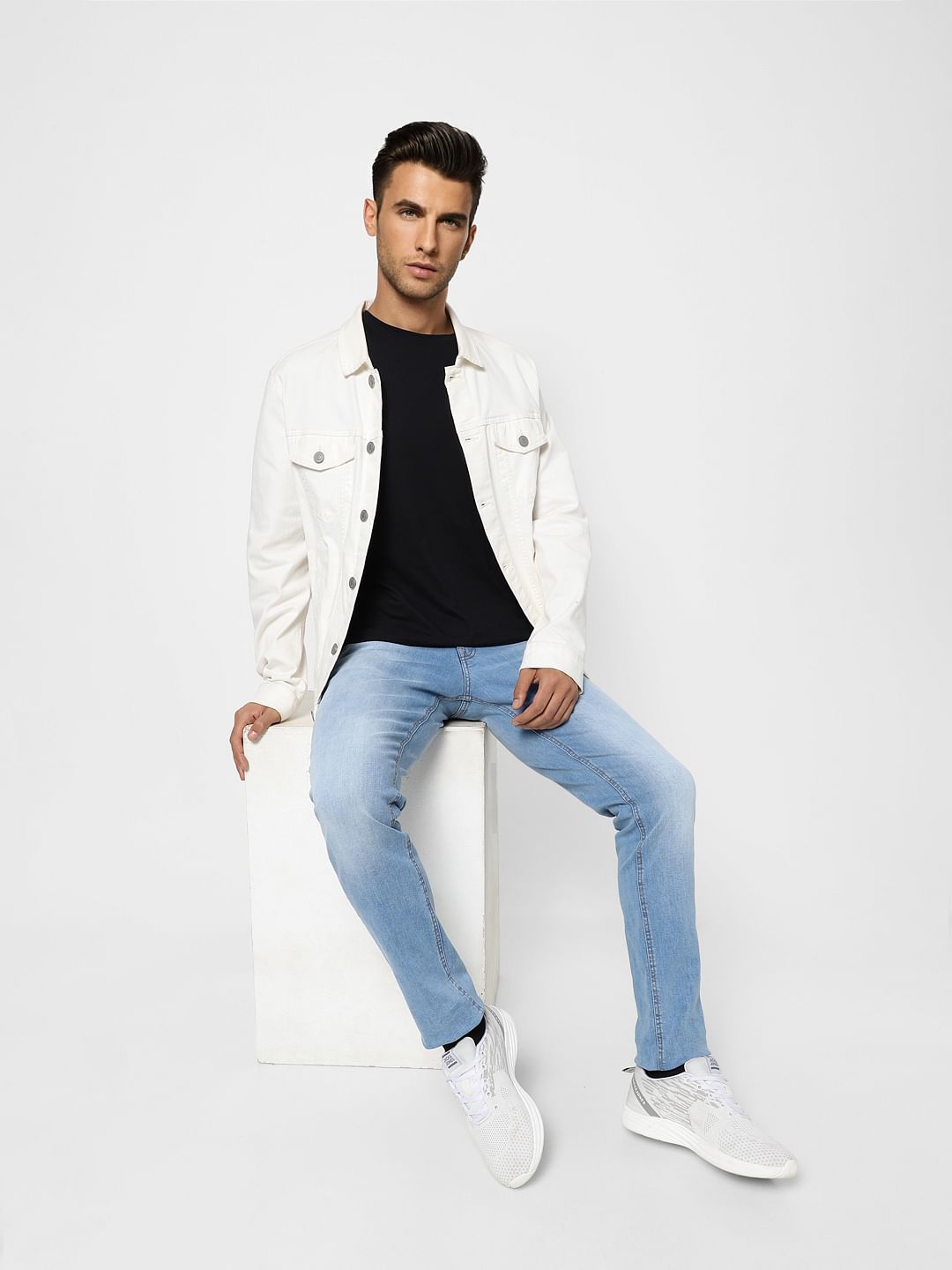 Light Blue Low Rise Ben Skinny Jeans - 28/30