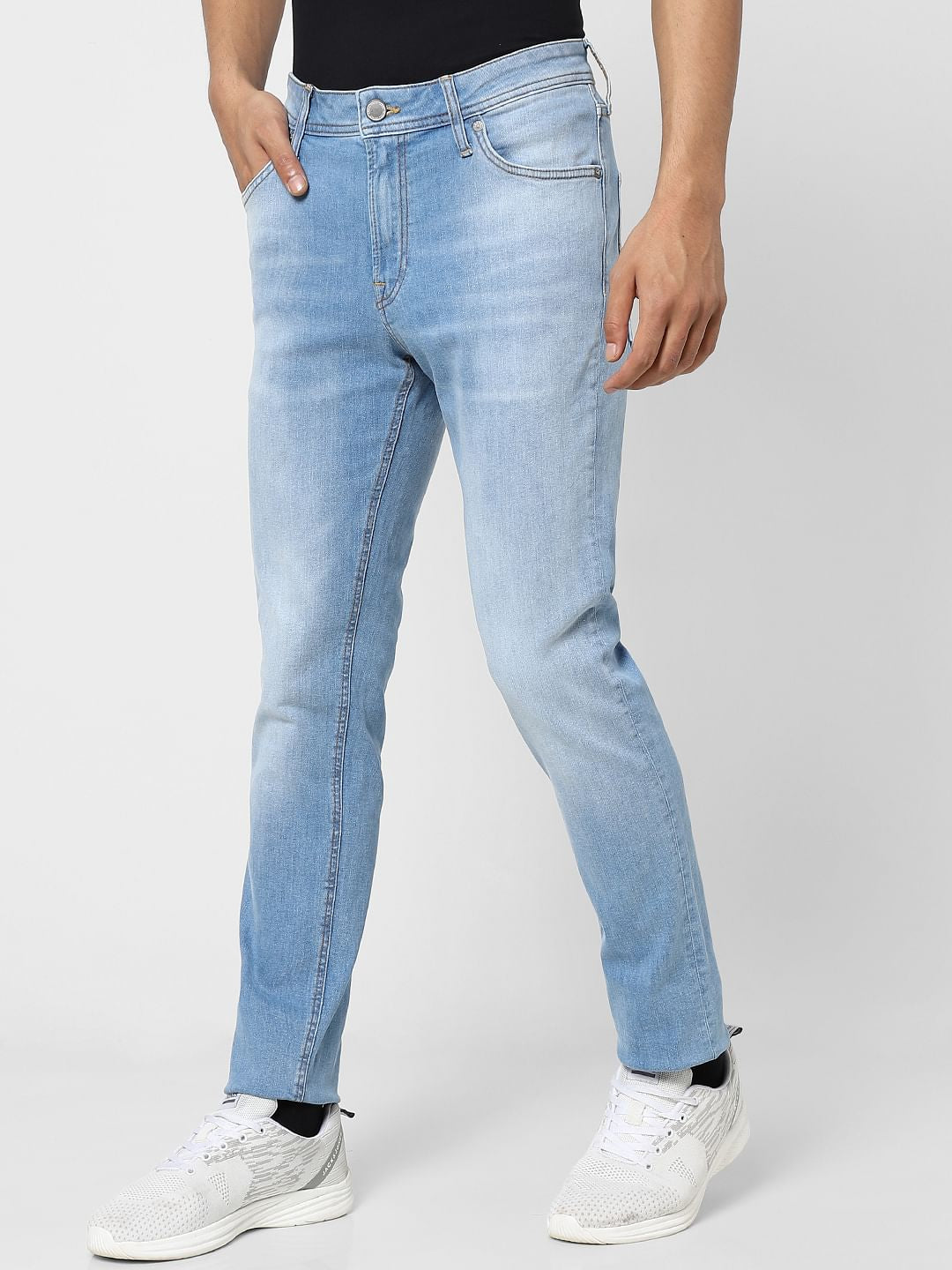 Light Blue Low Rise Ben Skinny Jeans