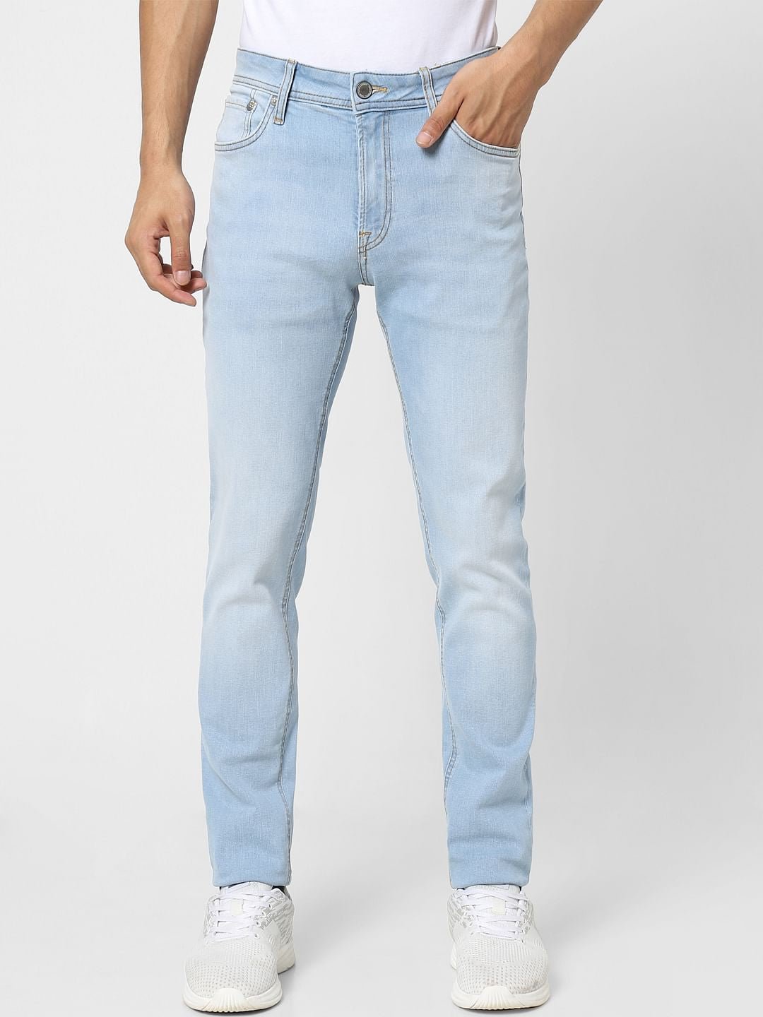 Light Blue Low Rise Ben Skinny Jeans