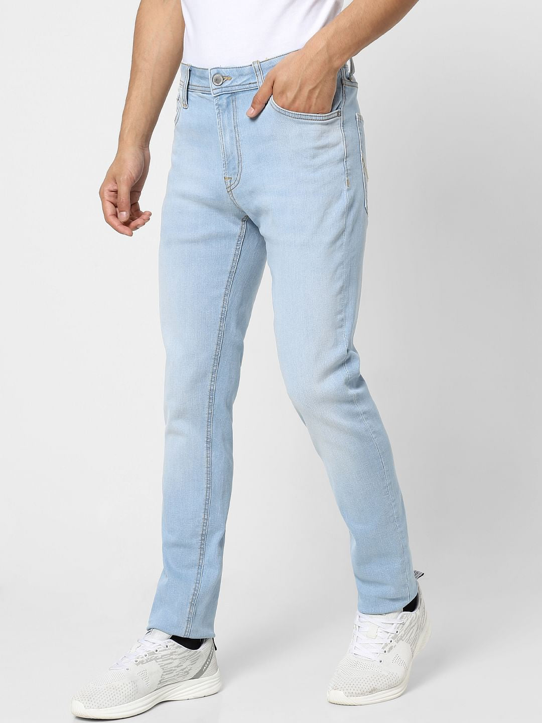 Light Blue Low Rise Ben Skinny Jeans