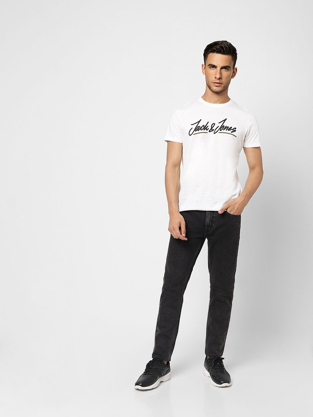 Black Low Rise Ben Skinny Jeans - 28/30