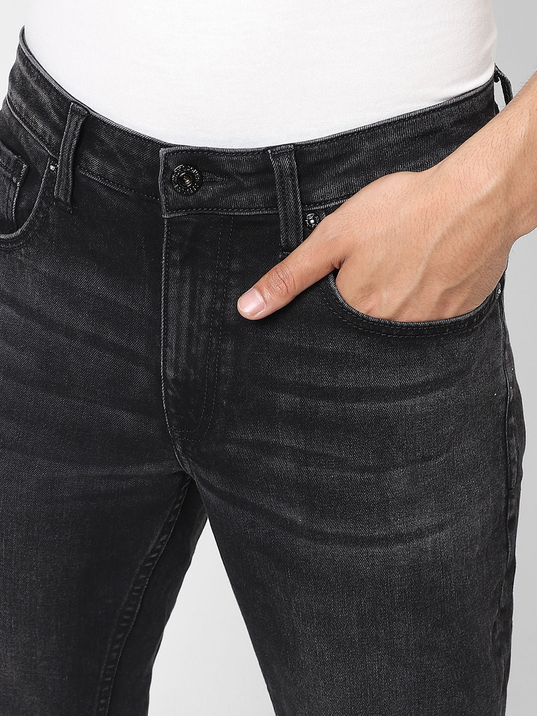 Black Low Rise Ben Skinny Jeans