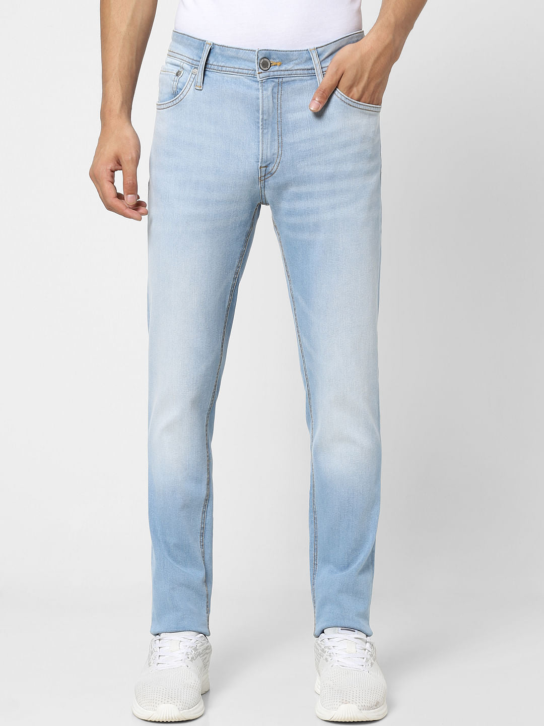 Light Blue Low Rise Ben Skinny Jeans