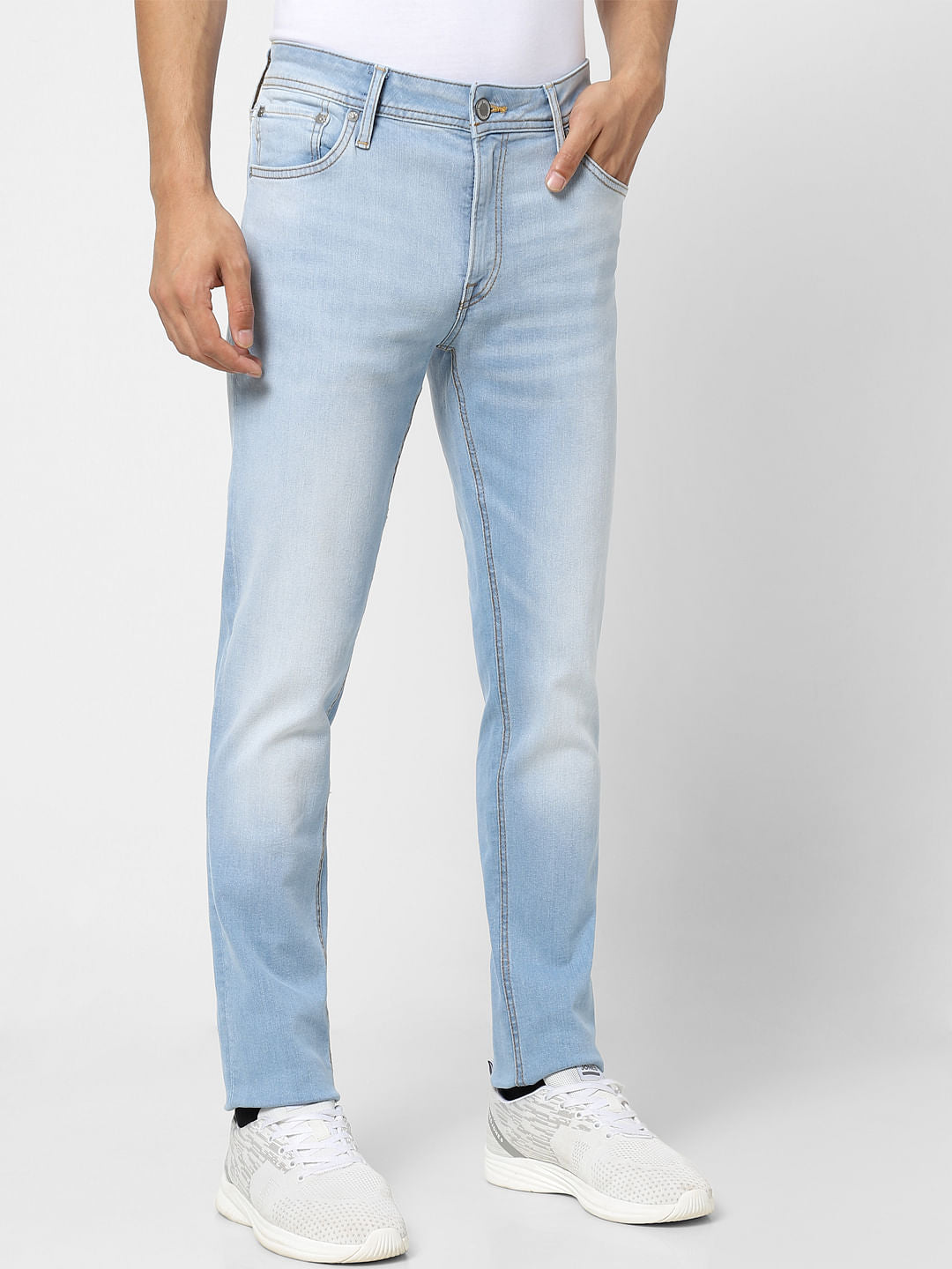 Light Blue Low Rise Ben Skinny Jeans