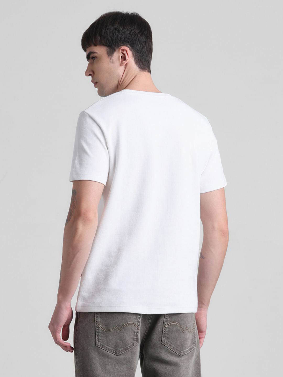 White Patch Pocket T-shirt