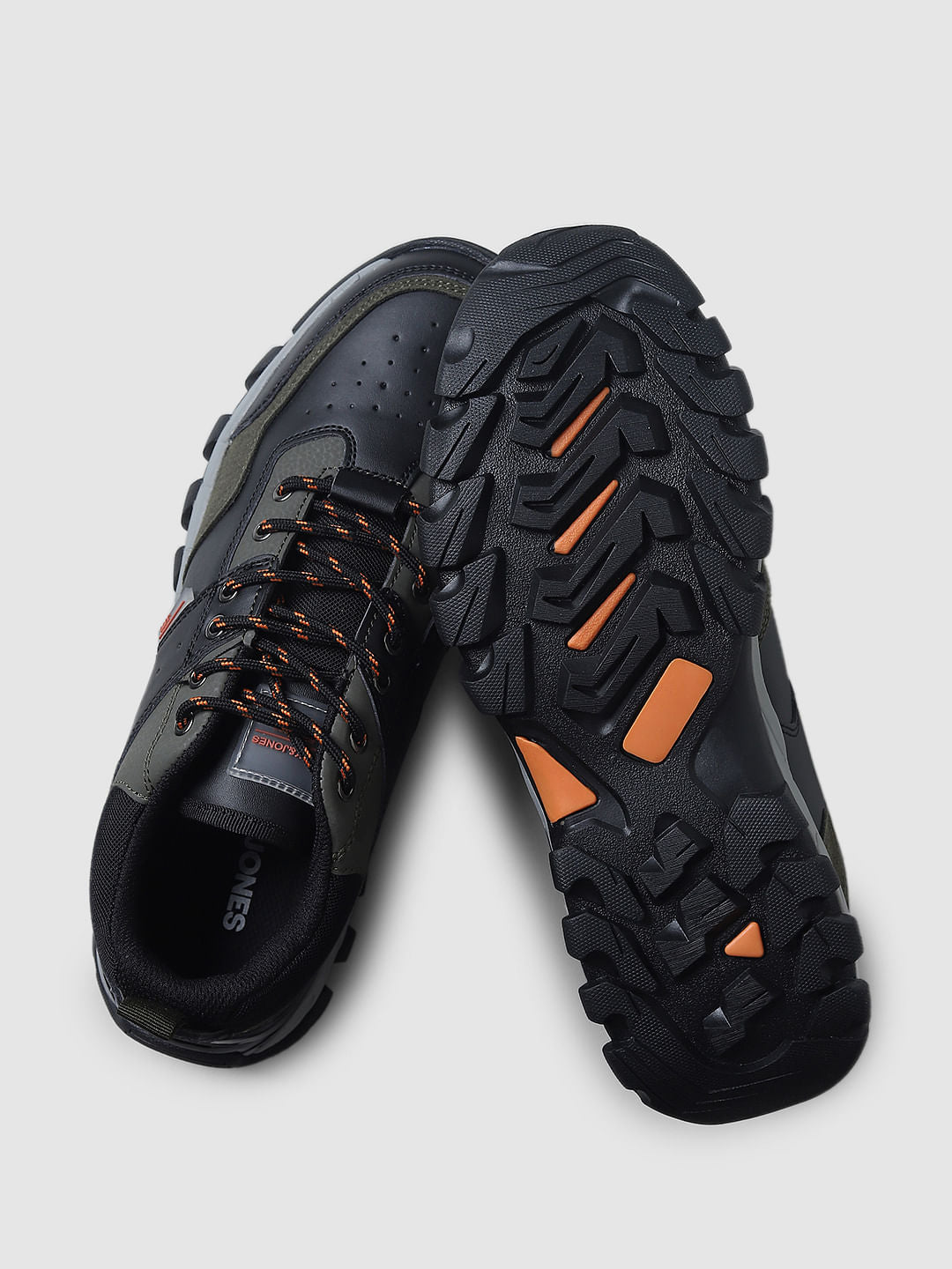 Black Lace Up Sneakers