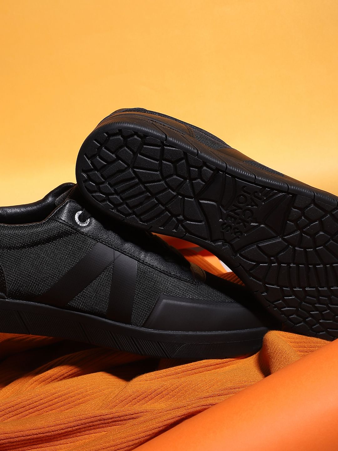 Black Mesh Sneakers - 6