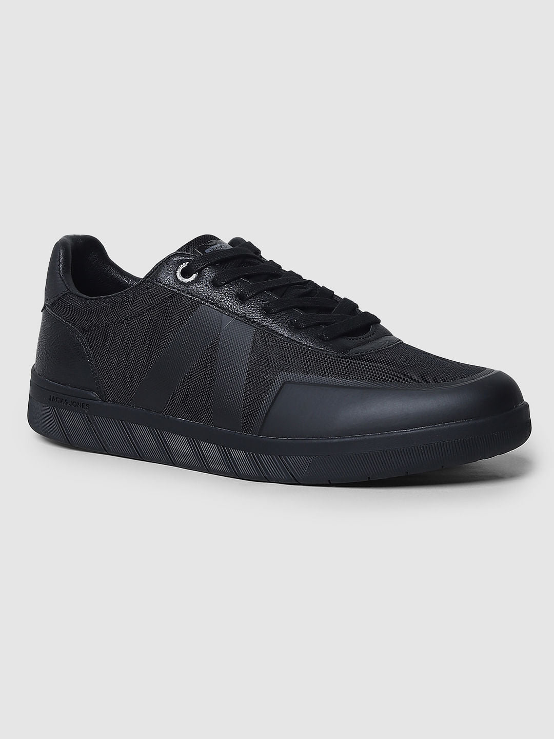 Black Mesh Sneakers