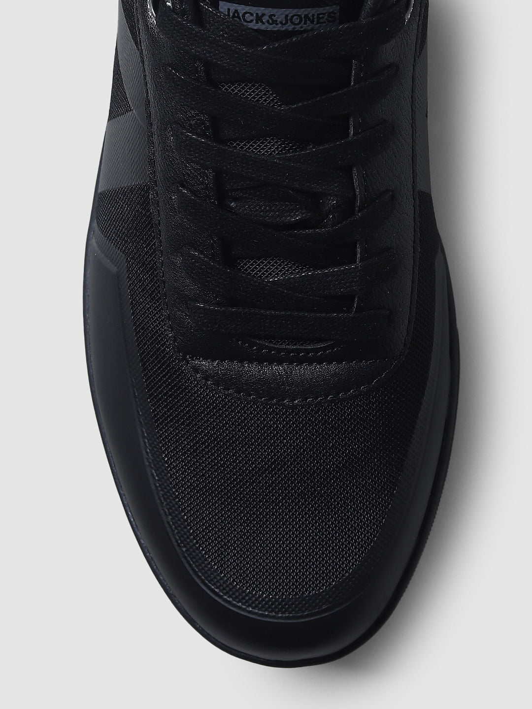 Black Mesh Sneakers