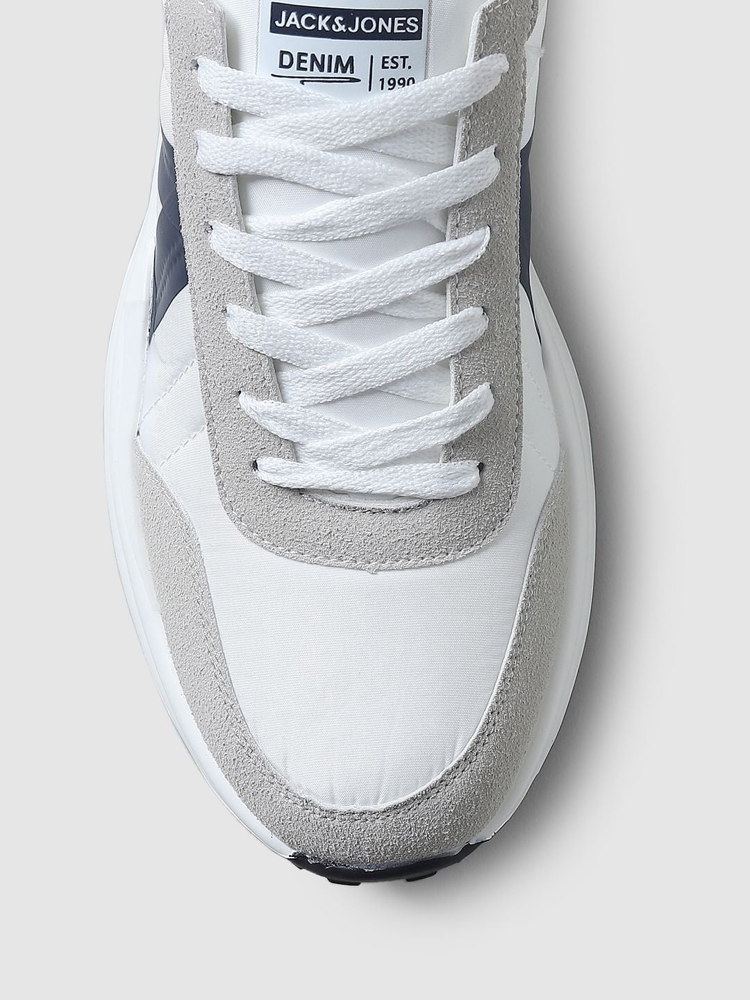 White Tape Detail Sneakers