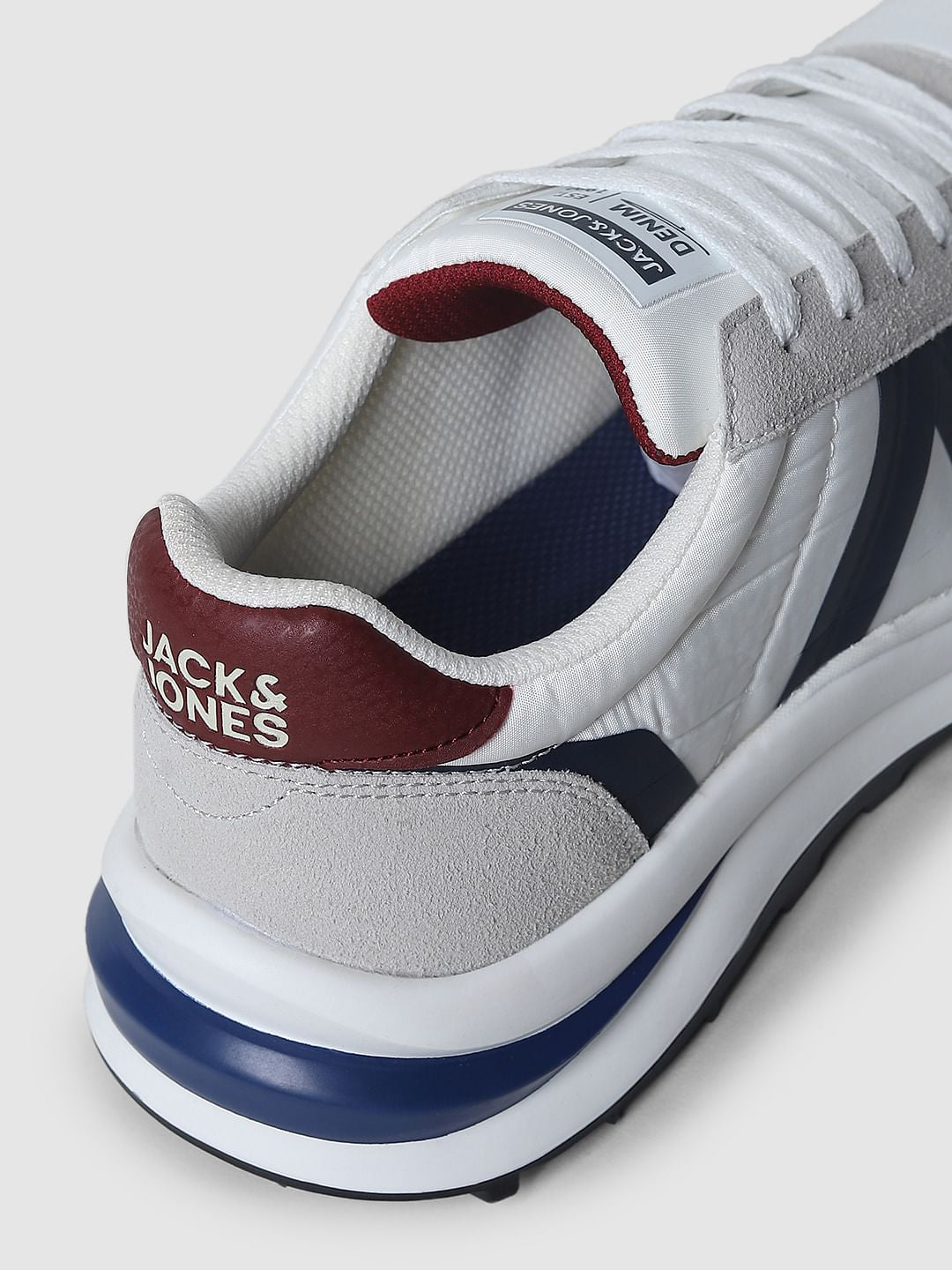White Tape Detail Sneakers
