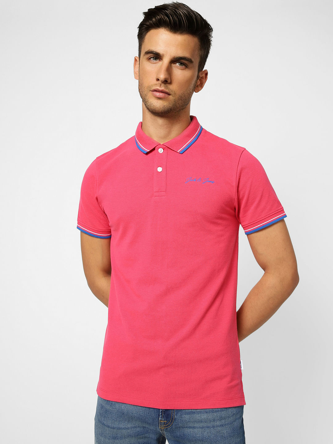 Pink Polo T-shirt