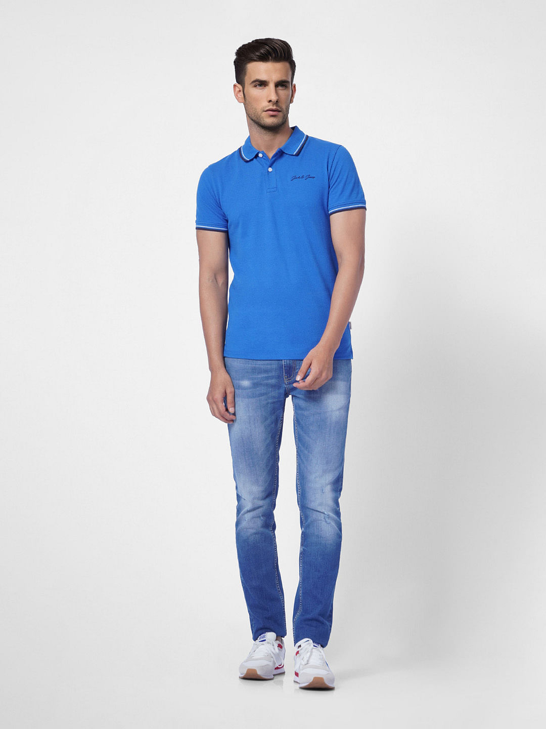 Blue Polo T-shirt