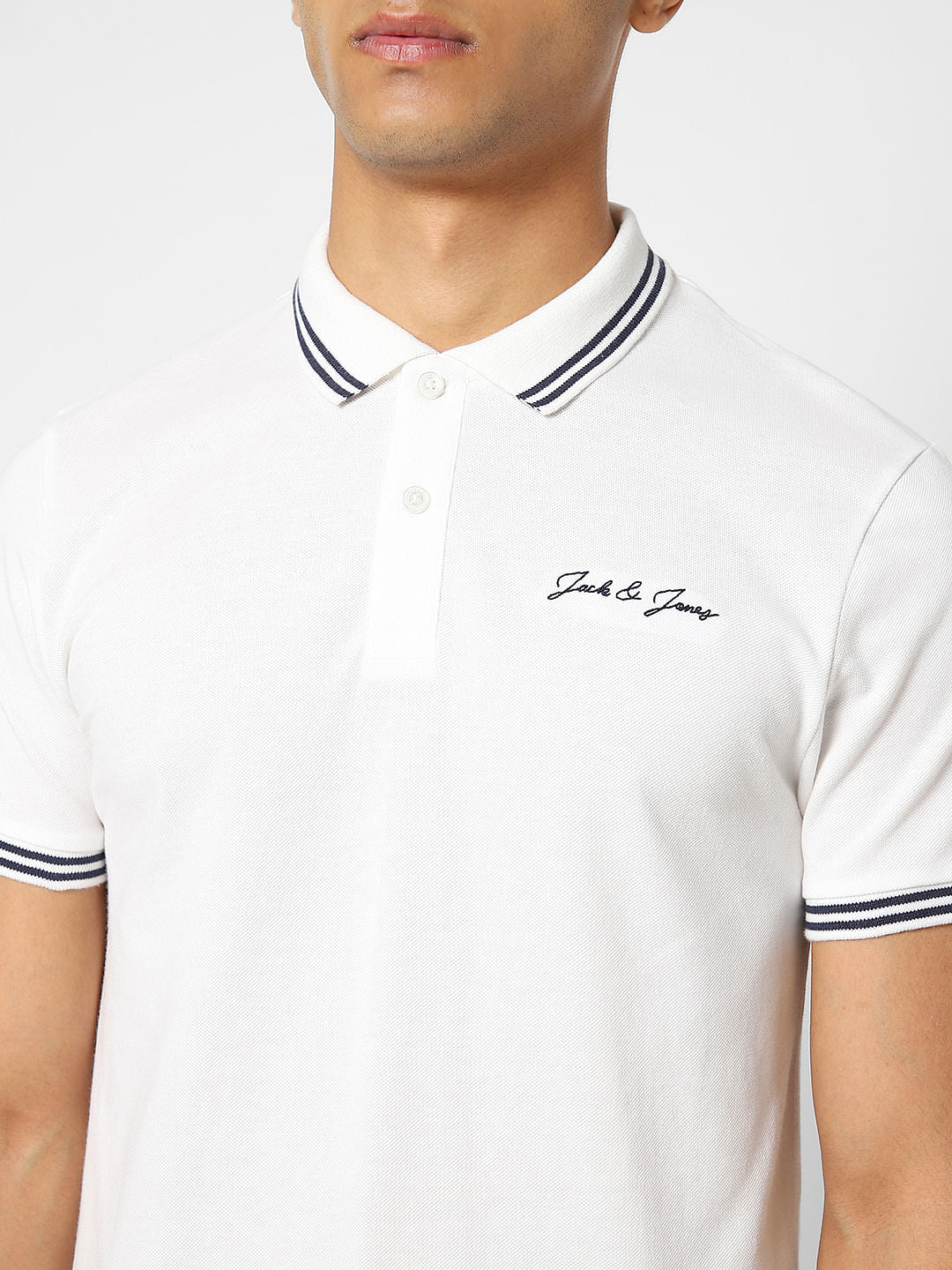 White Polo T-shirt