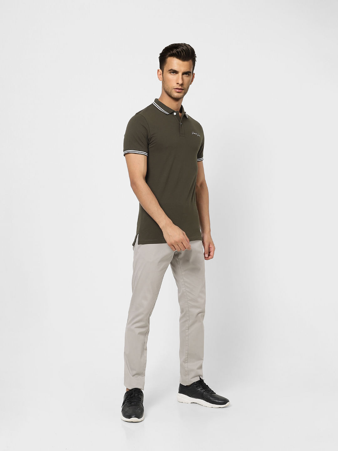 Olive Polo T-shirt
