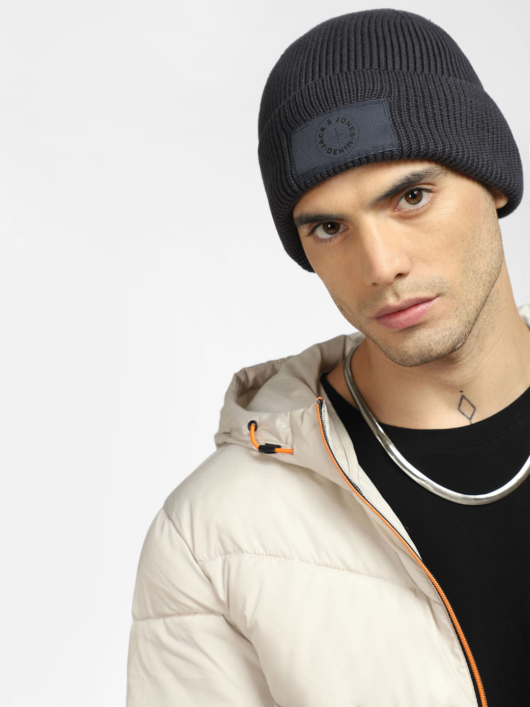 Navy Blue Beanie - ONE