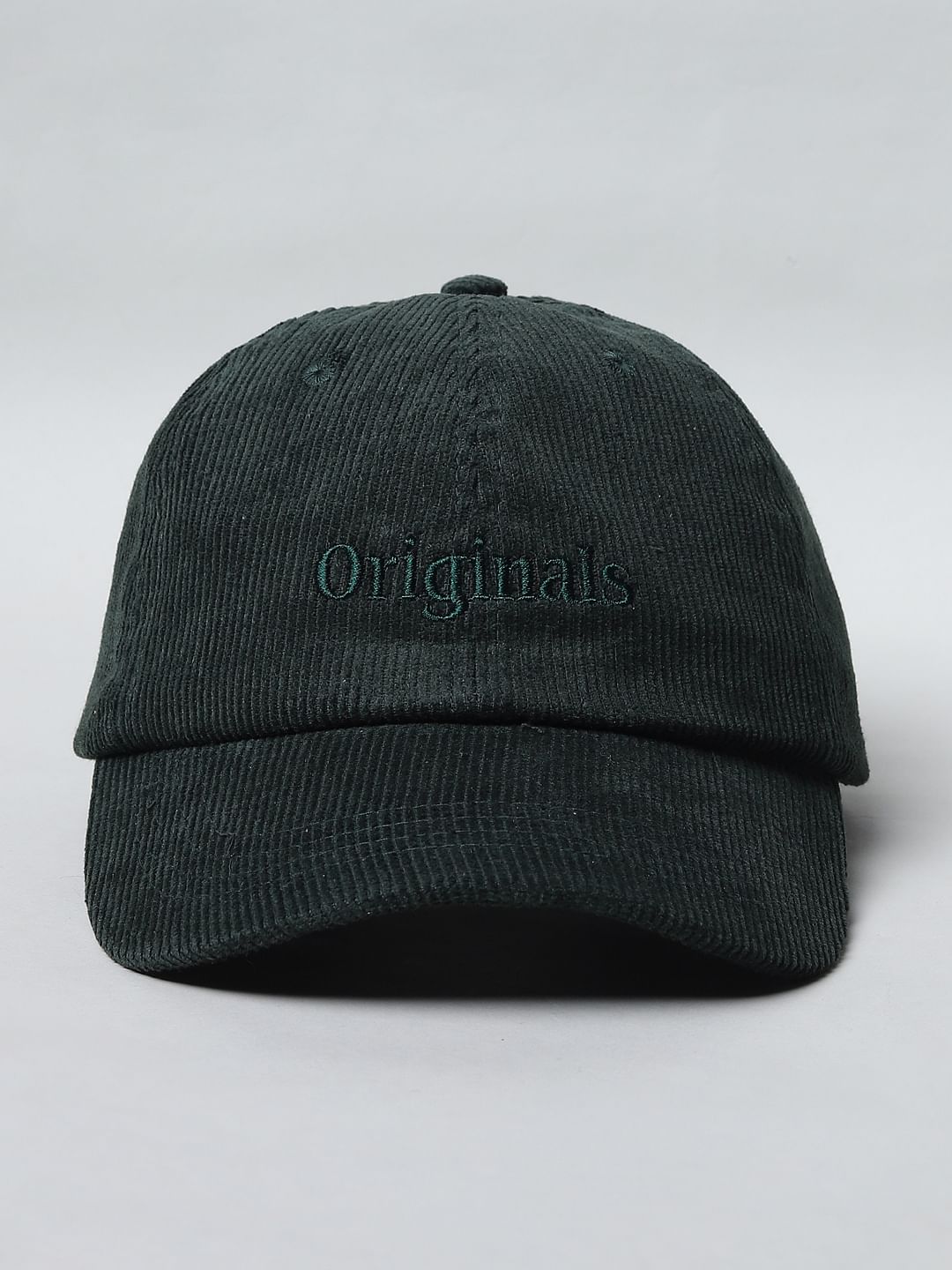 Green Corduroy Cap