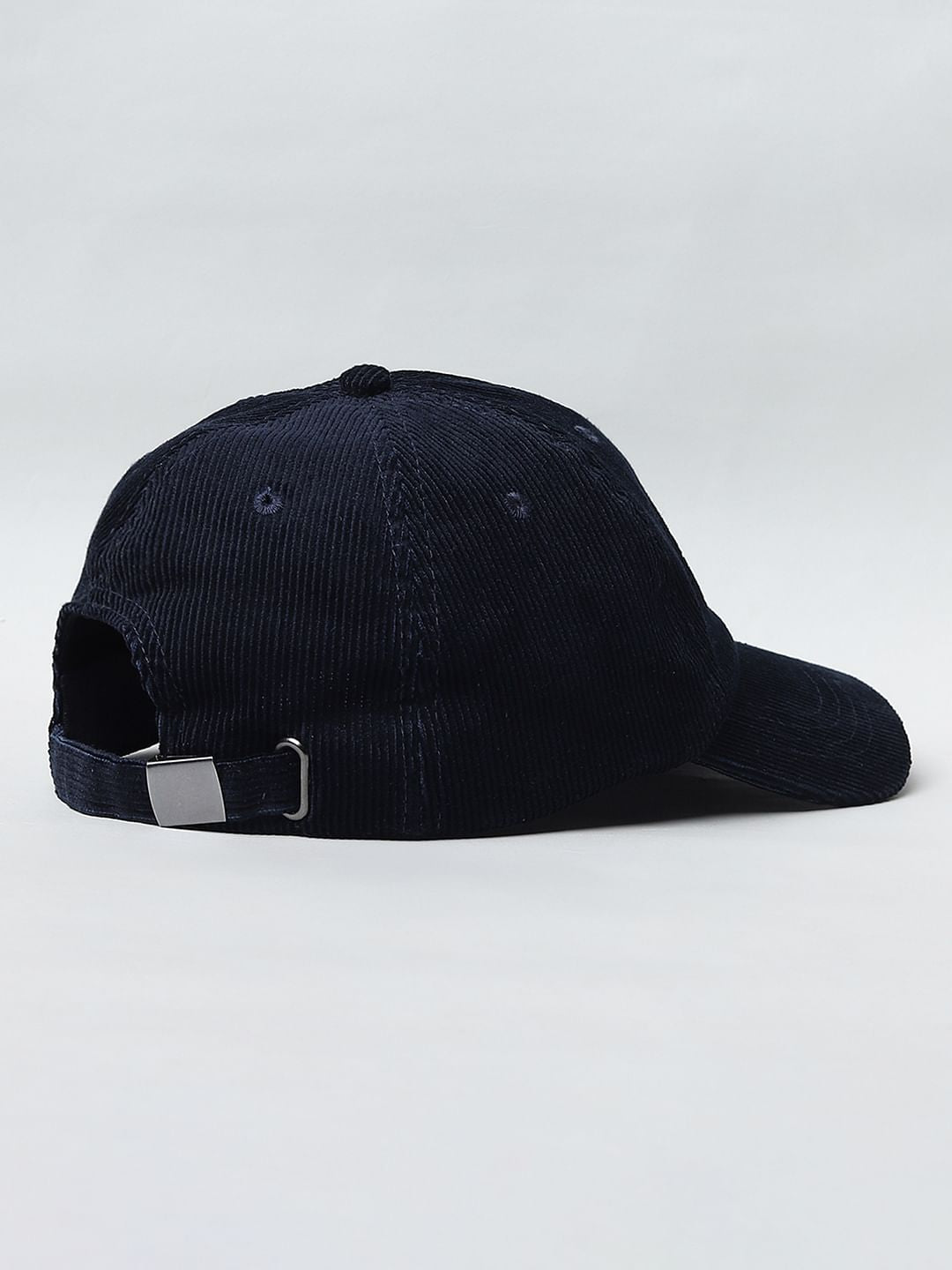 Navy Blue Corduroy Cap