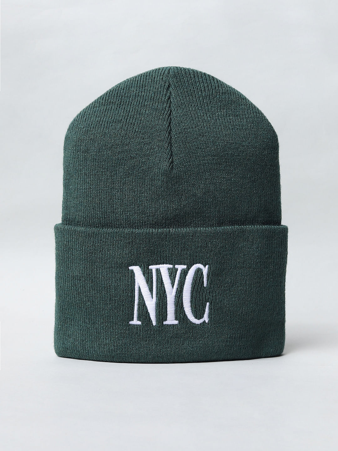Green NYC Beanie