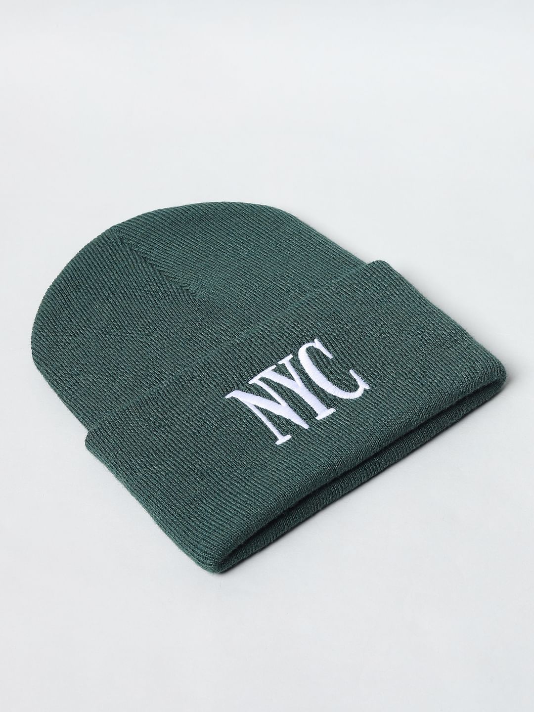 Green NYC Beanie