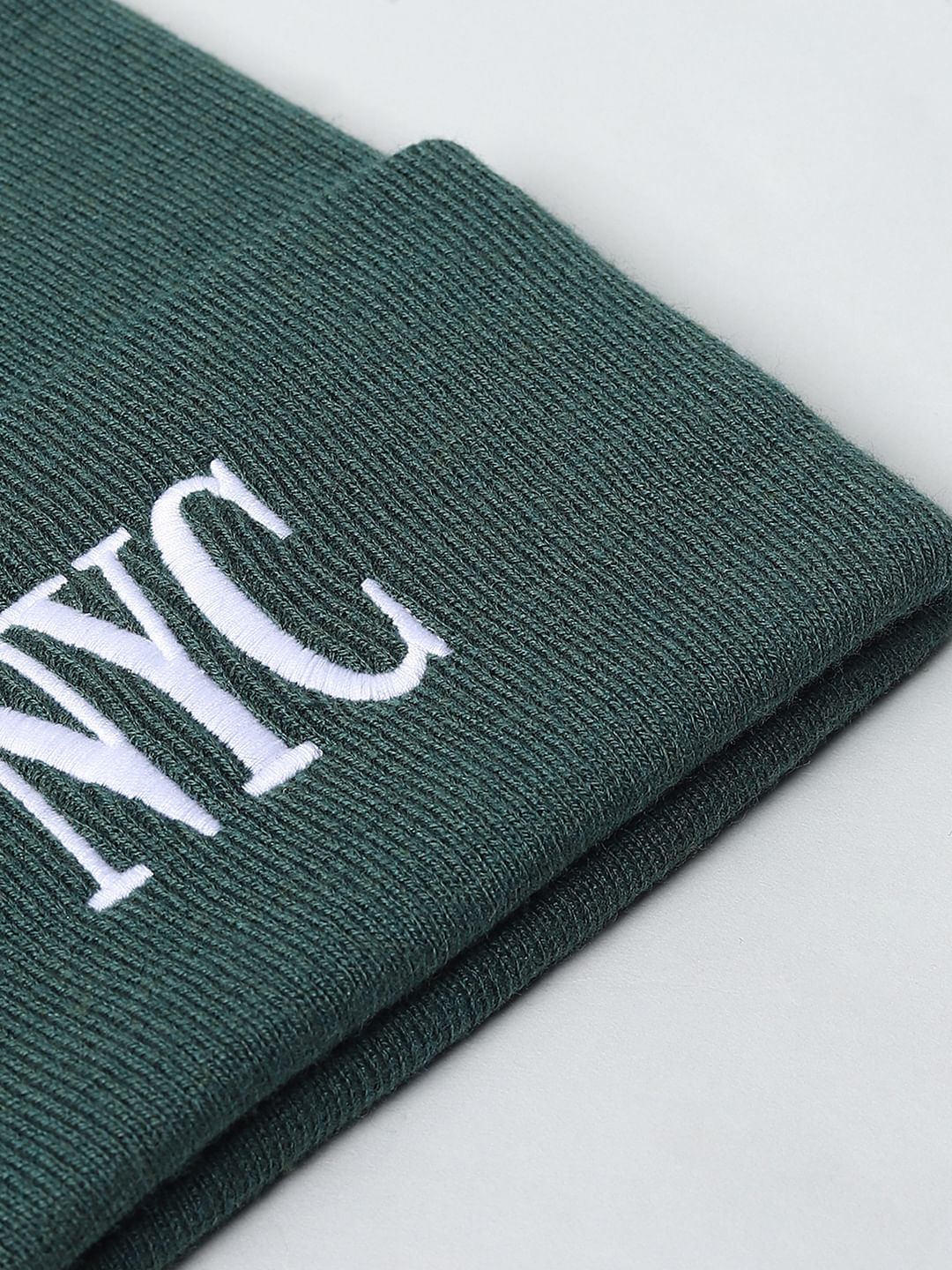 Green NYC Beanie