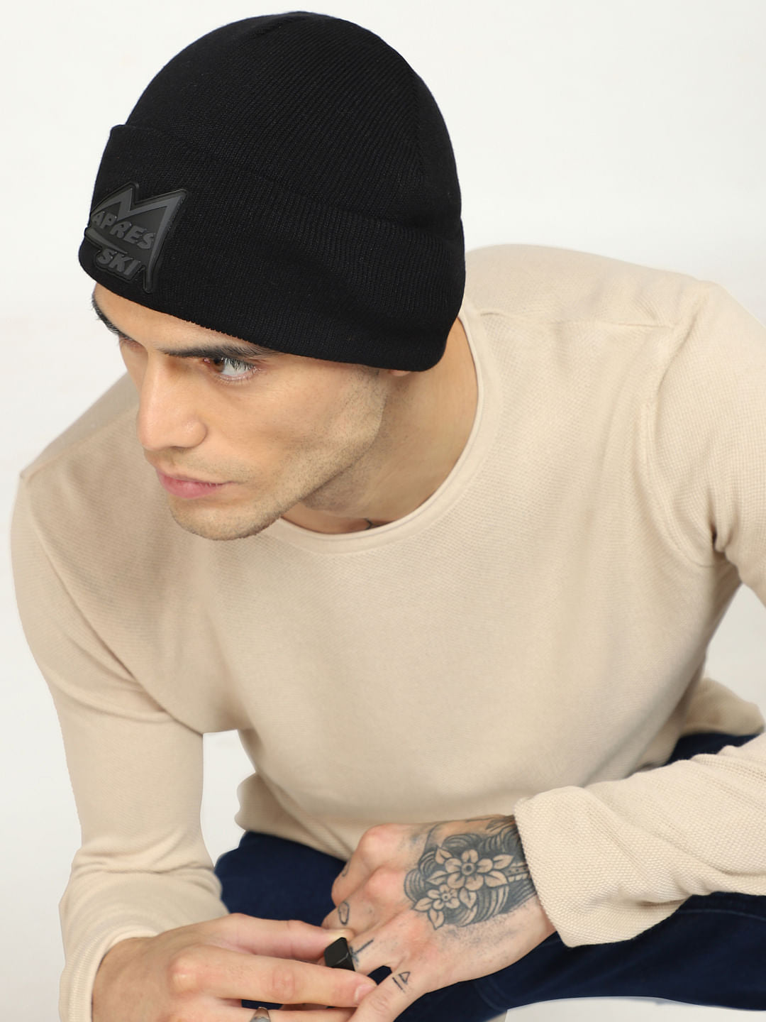Black Beanie - ONE