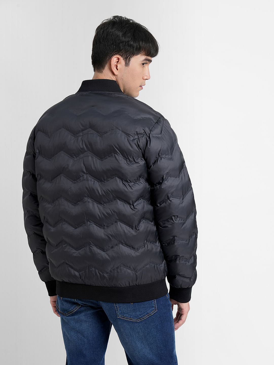 Dark Grey Puffer Jacket