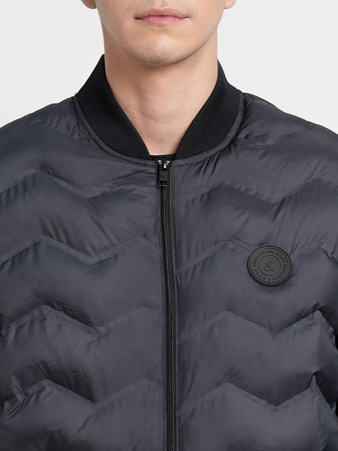 Dark Grey Puffer Jacket