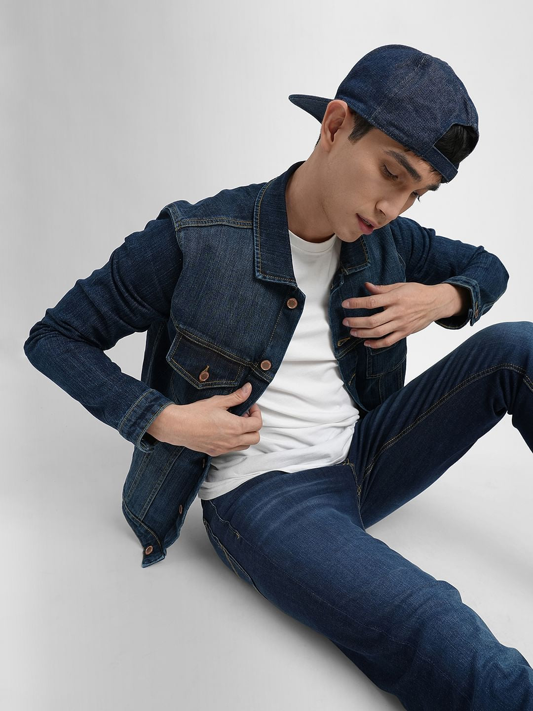 Blue Trucker Denim Jacket - S