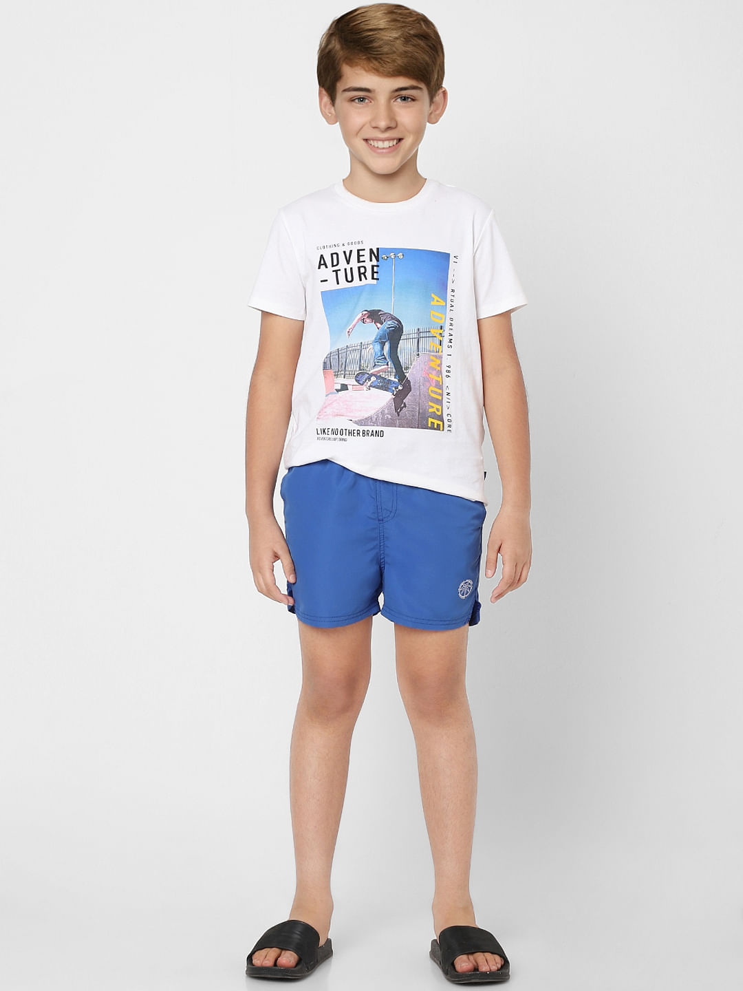 Blue Swimshorts - 128/8Y