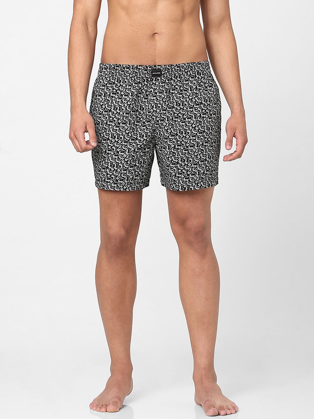 Black Arrow Printed Boxers